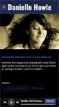Mobile Screenshot of daniellehowle.com