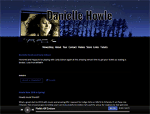 Tablet Screenshot of daniellehowle.com
